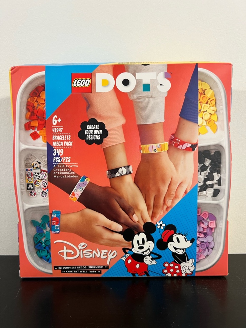 LEGO DOTS Disney Mickey & Friends Bracelet Mega Pack Craft Set